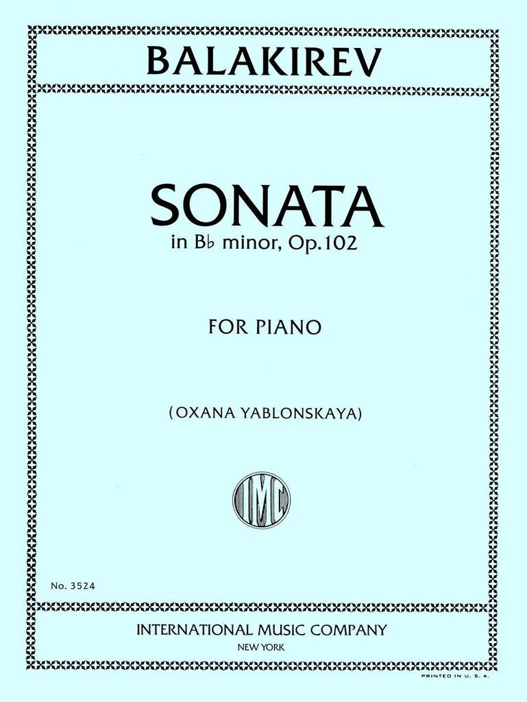 Sonata In Si Bem Min Op. 102