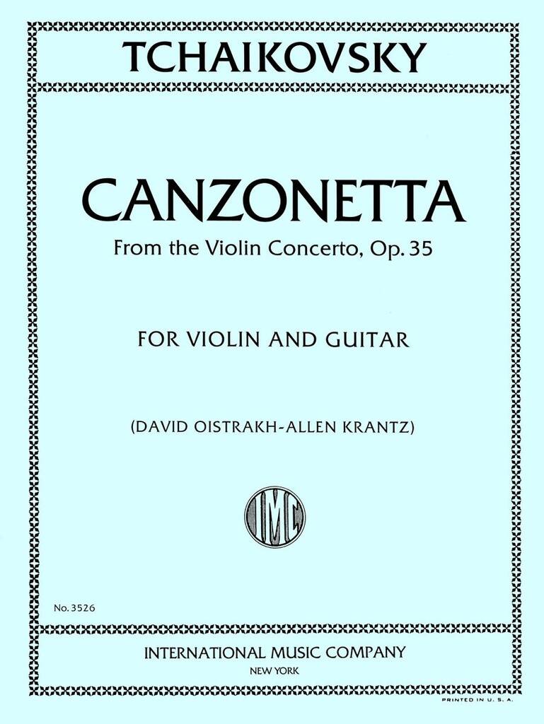 Canzonetta, Op. 35 - Per