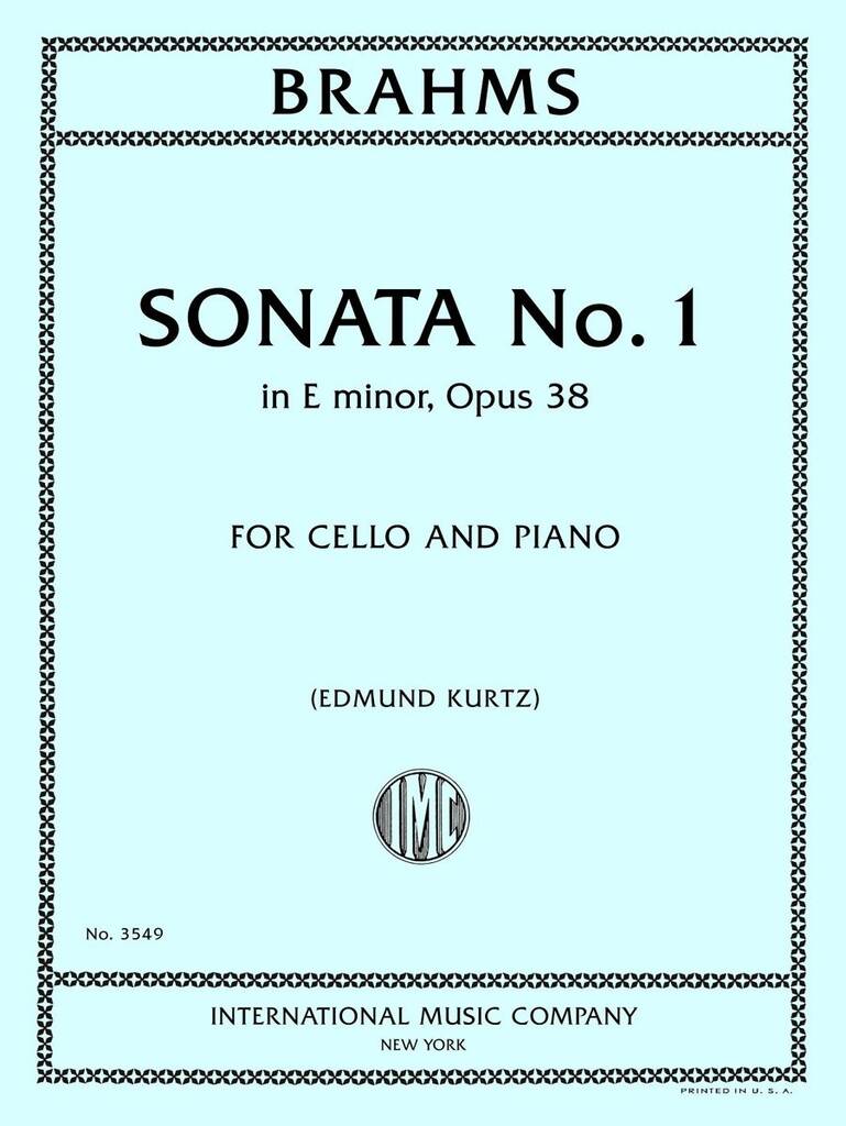 Sonata No.1 E Minor Op.38