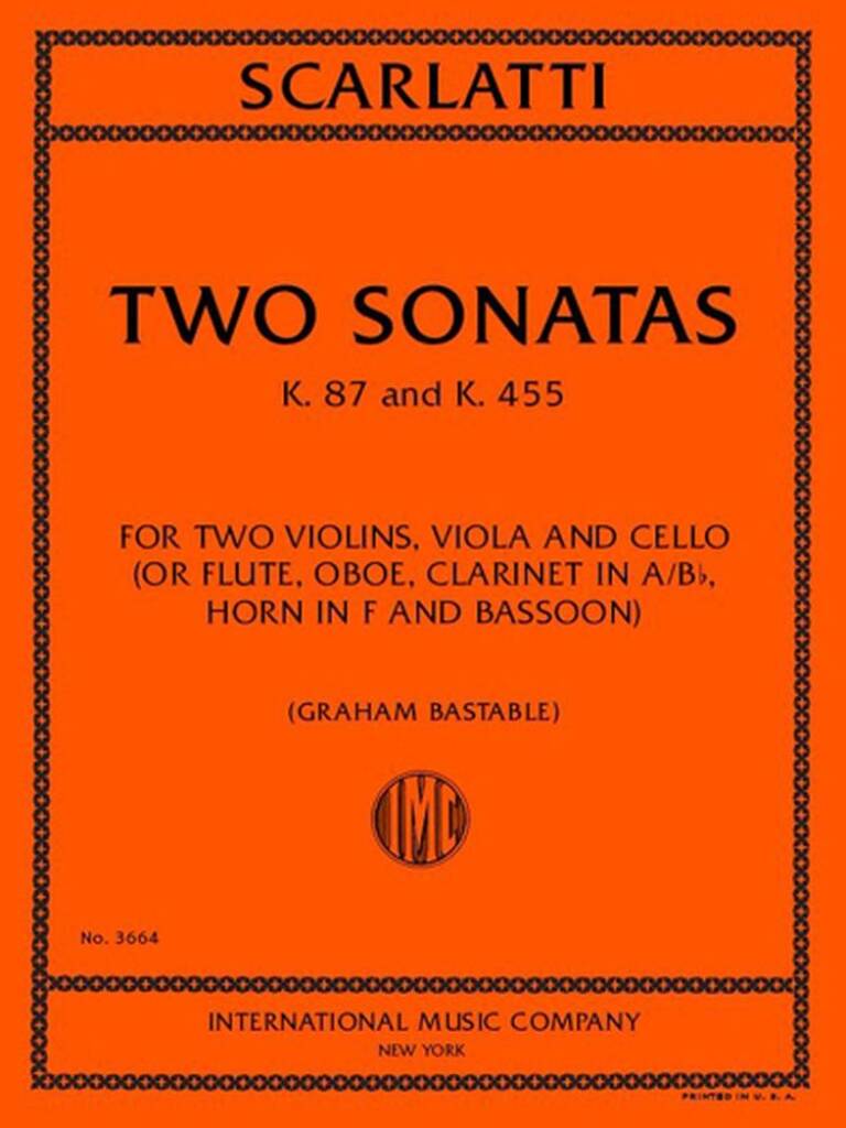Two Sonatas K.87 & K.455