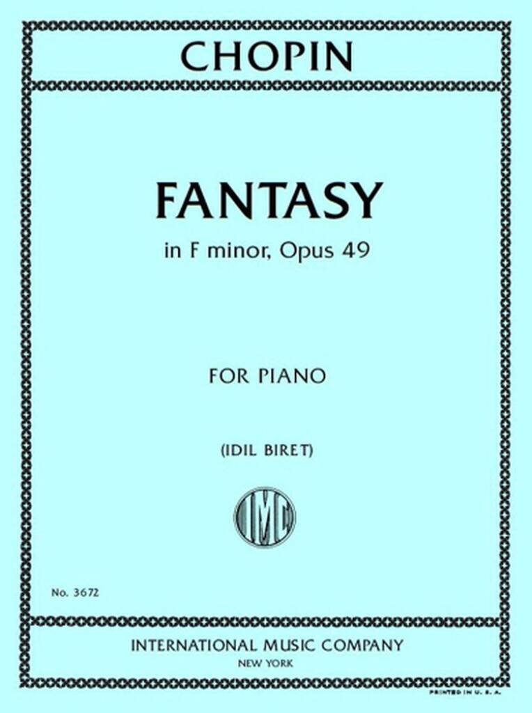 Fantasy In F Minor Op.49