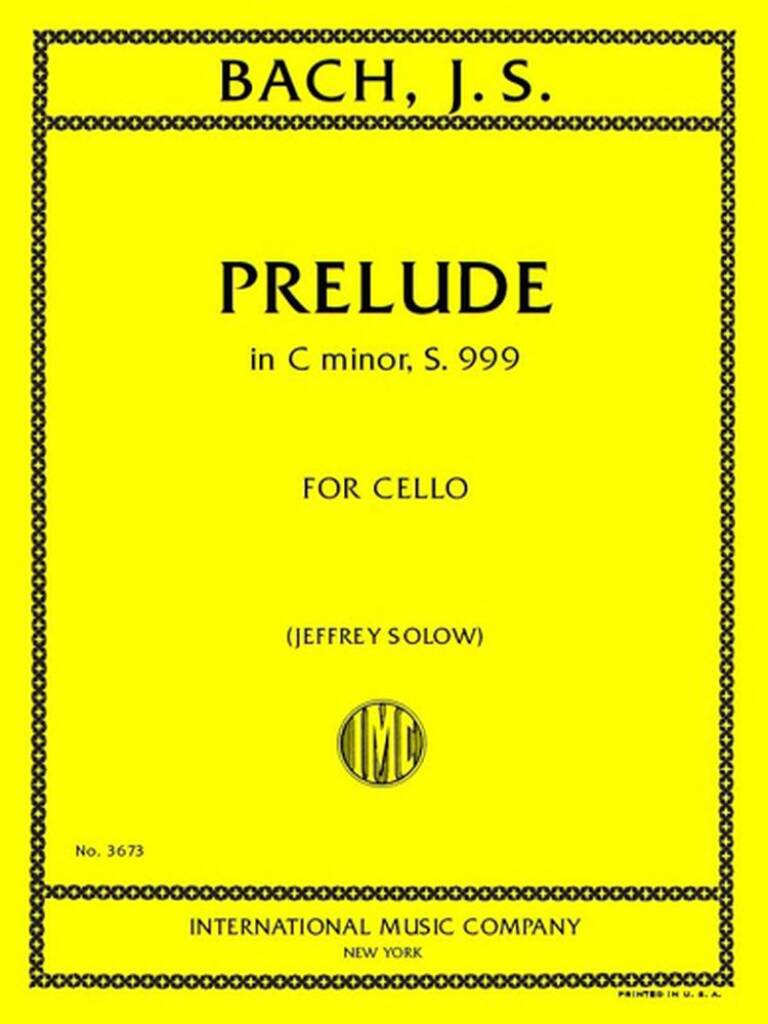 Prelude In C Minor S 999
