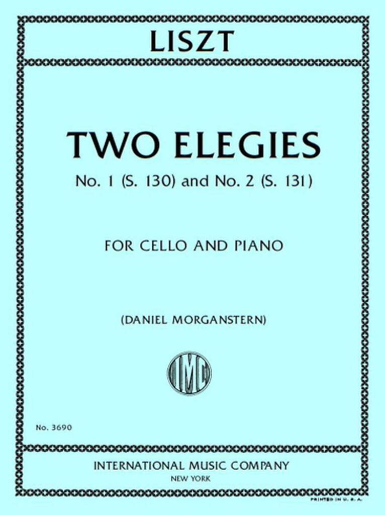 Two Elegies No. 1 (S.130) And No. 2 (S.131)