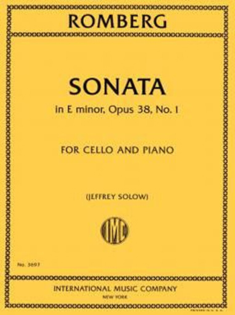 Sonata in E minor, Opus 38, No. 1