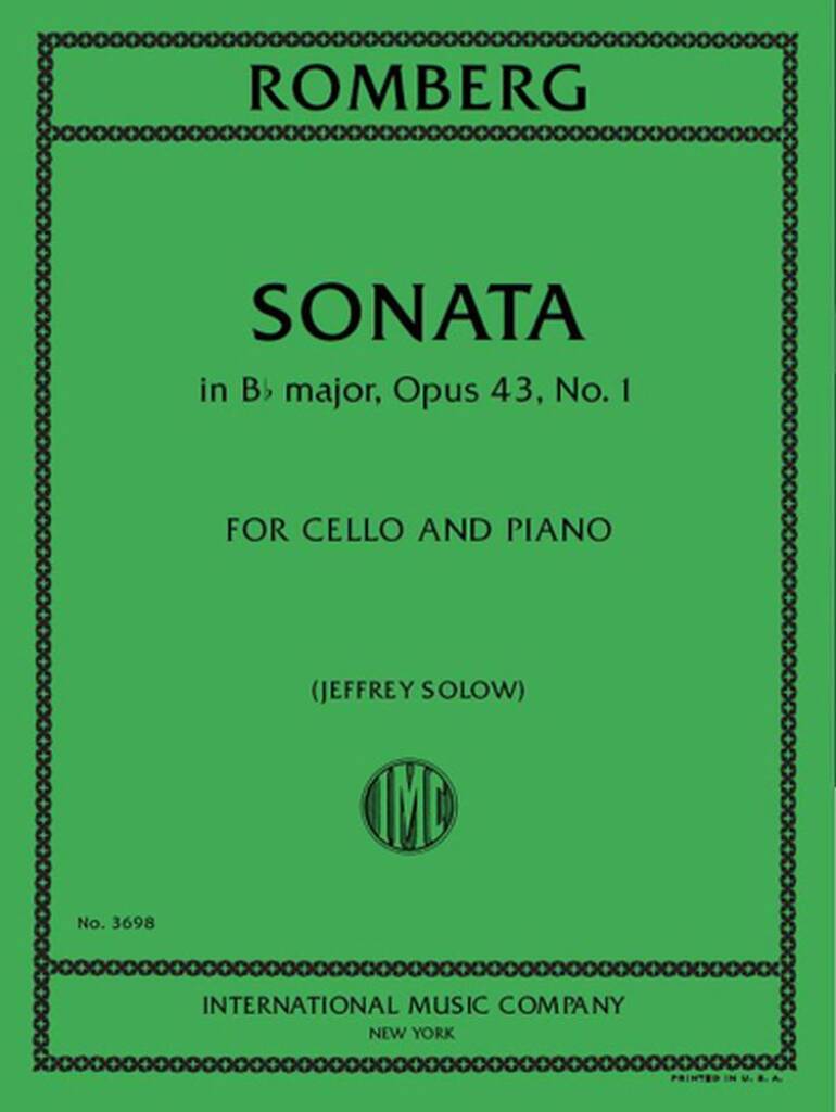 Sonata in B flat major, Op. 43, No.