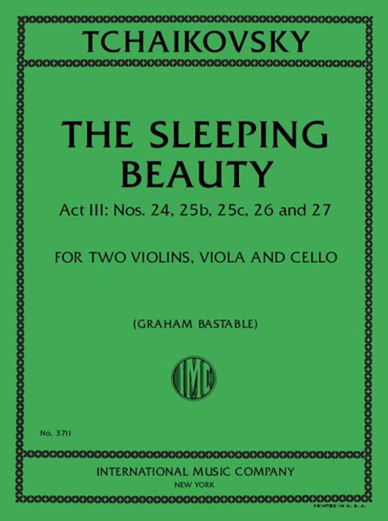 The Sleeping Beauty Act III N 24 25B 26 27