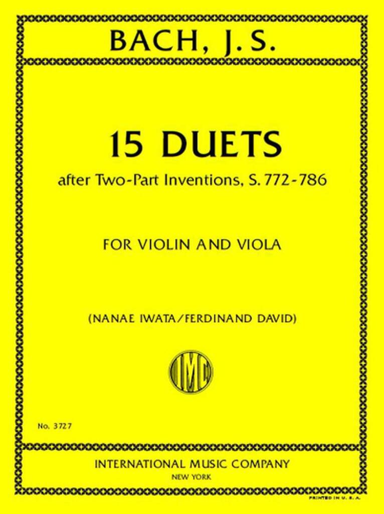15 Duets after 2-part Inventions
