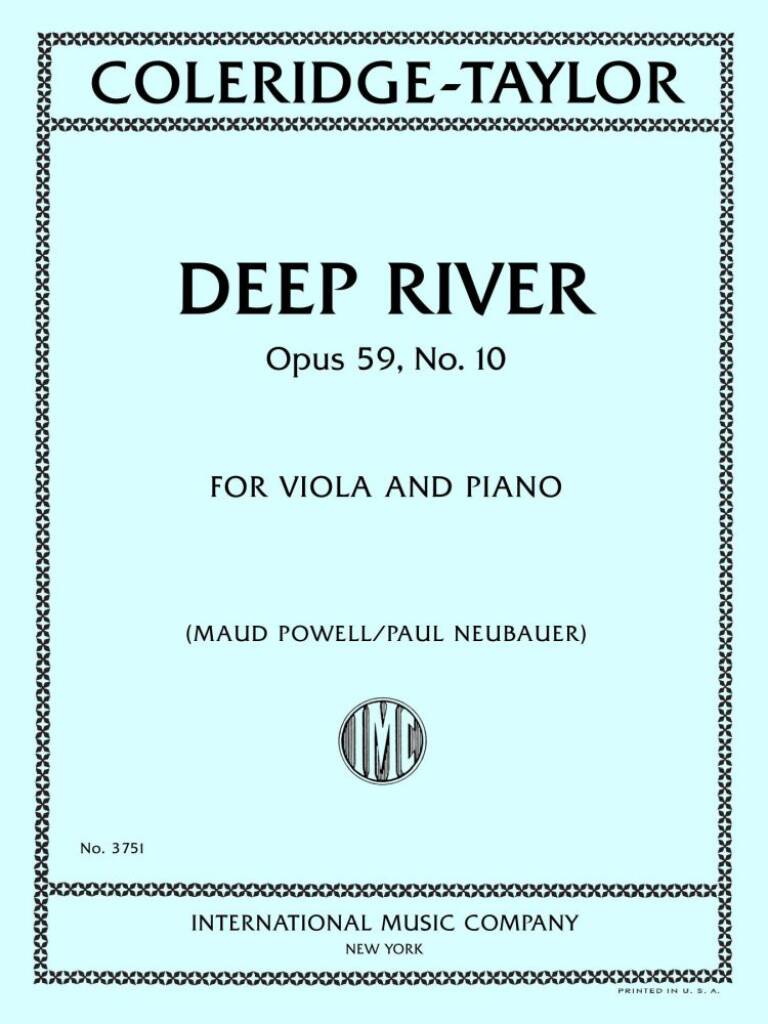 Deep River, Op. 59, No. 10