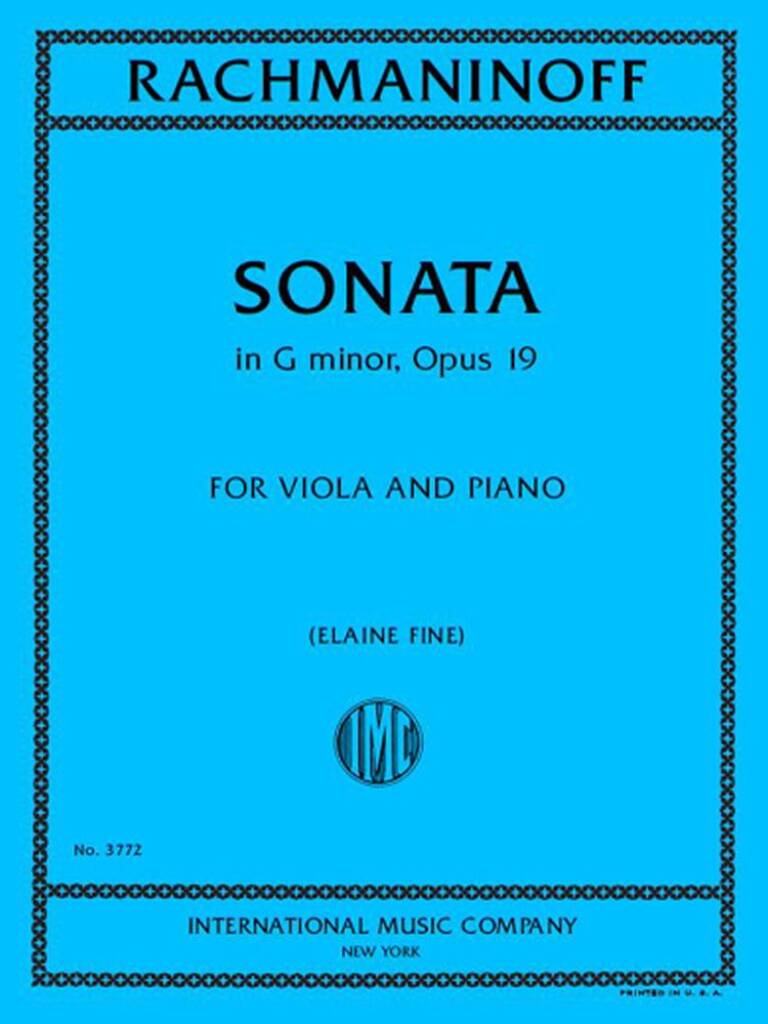 Sonata in G Minor, Op. 19
