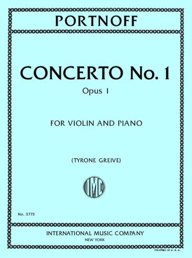 Concerto No 1 Opus 1