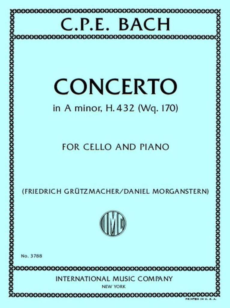 Concerto in A min, H.432 (Wq.170)