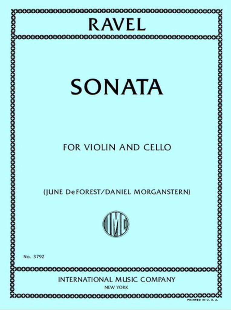 Sonata for Violin and cello
