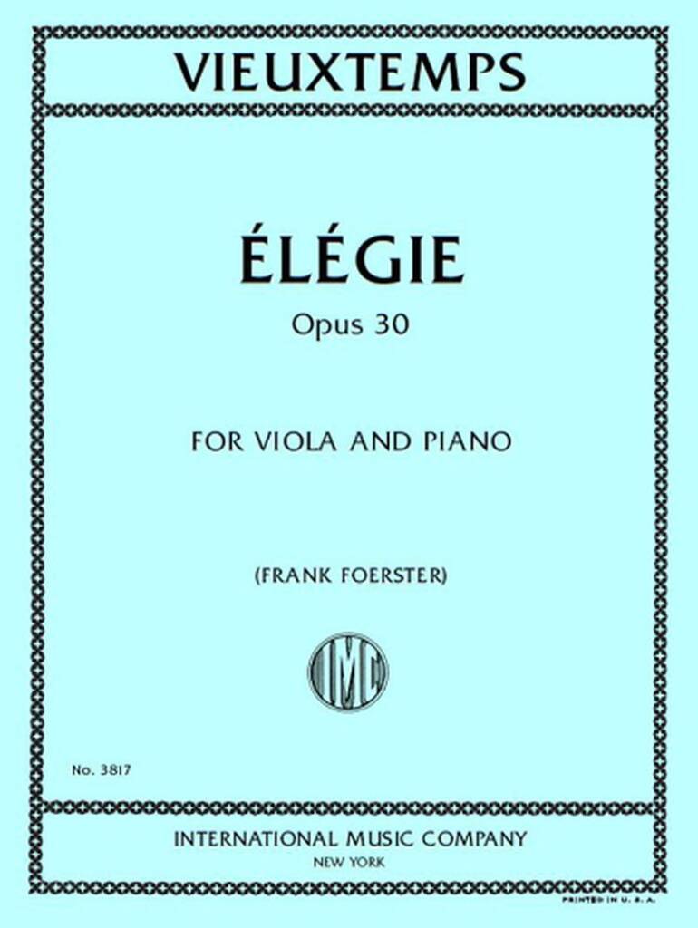Élégie, Op. 30