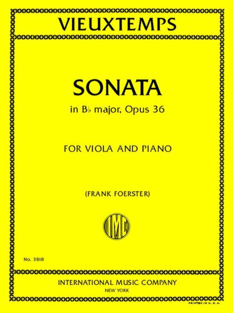 Sonata In Bb Major Opus 36