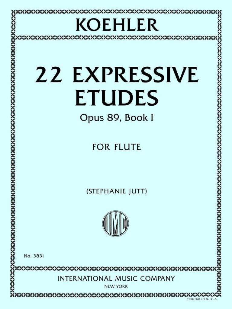 22 Expressive Etudes, Opus 89 - Book I