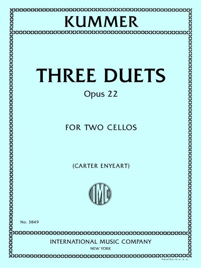 Three Duets, Opus 22