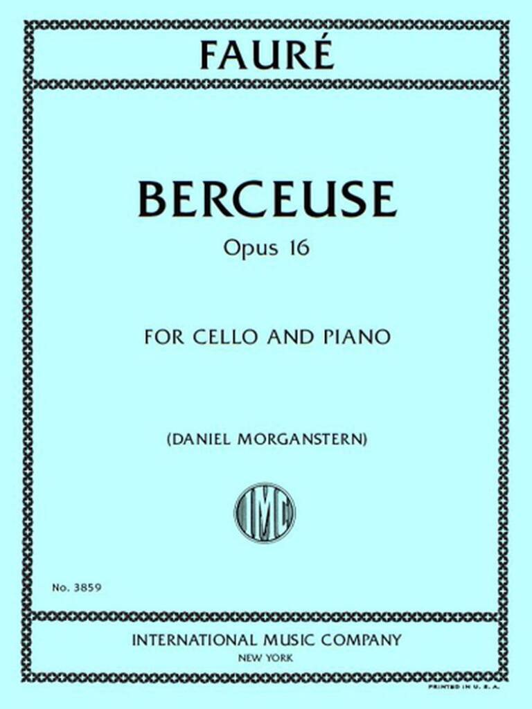 Berceuse, Op. 16