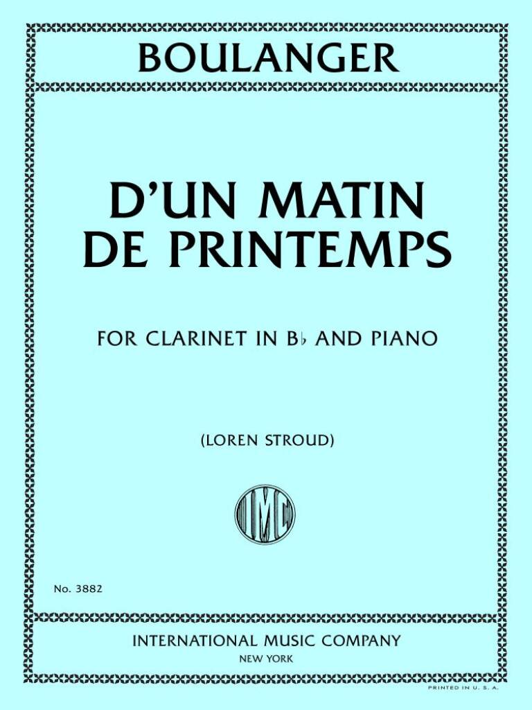 d'Un Matin de Printemps