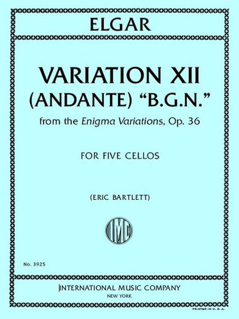 Variations XII B.G.N.