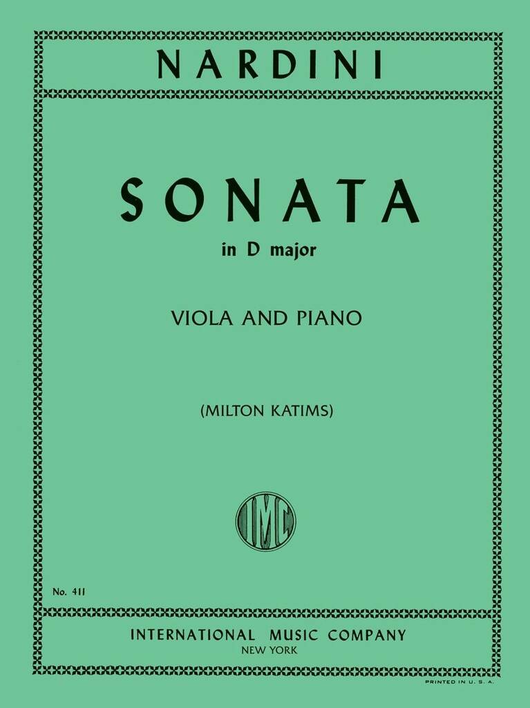 Sonata Re (Katims)