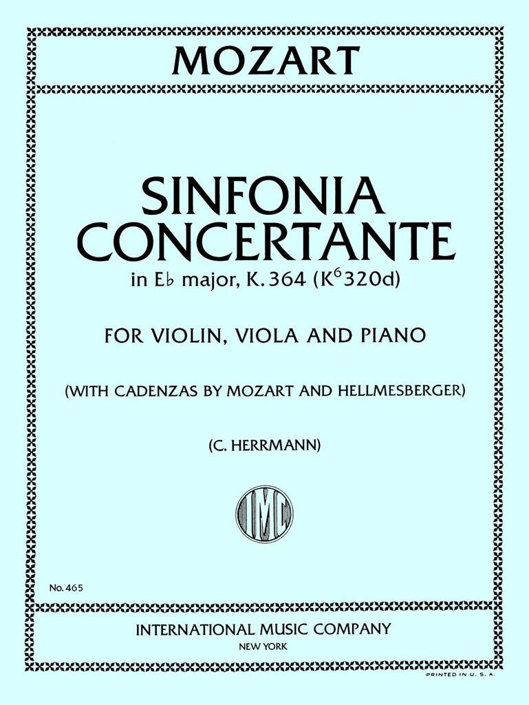 Sinfonia Concertante Mib K 364 (Hellmesberger)