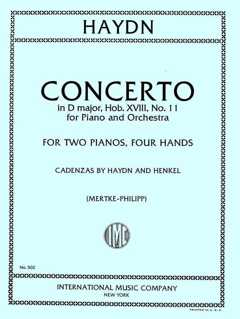 Concerto Re (Con Cadenze) (Haydn/Henkel)