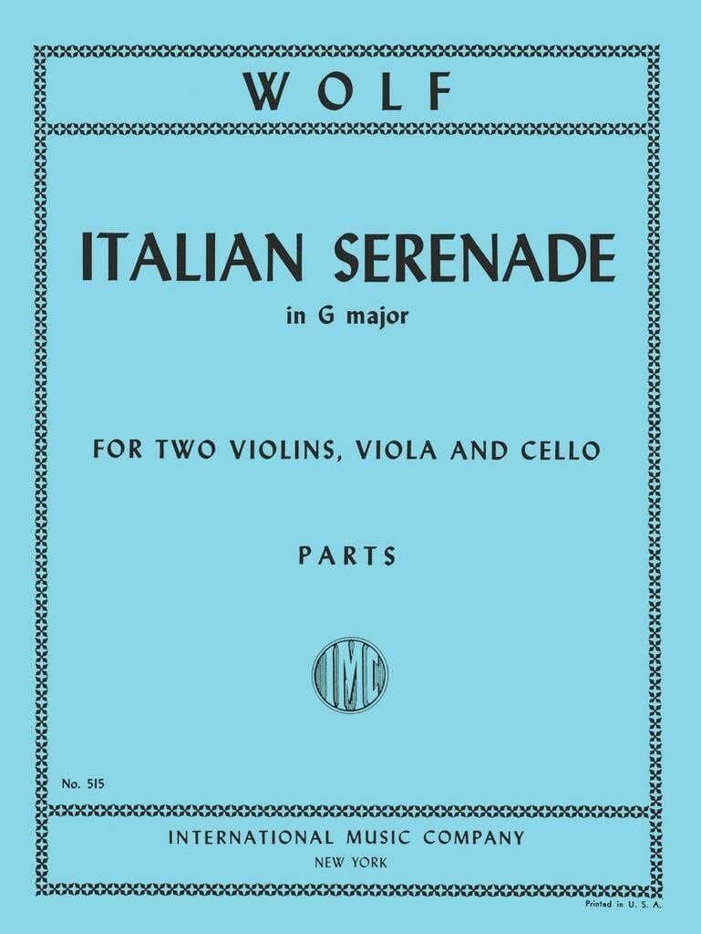 Quartetto Sol (Serenata Italiana)