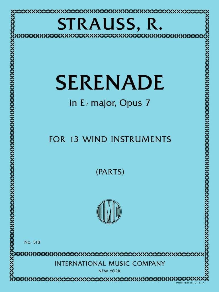 Serenata Op. 7 Per 13 Strum. A Fiato
