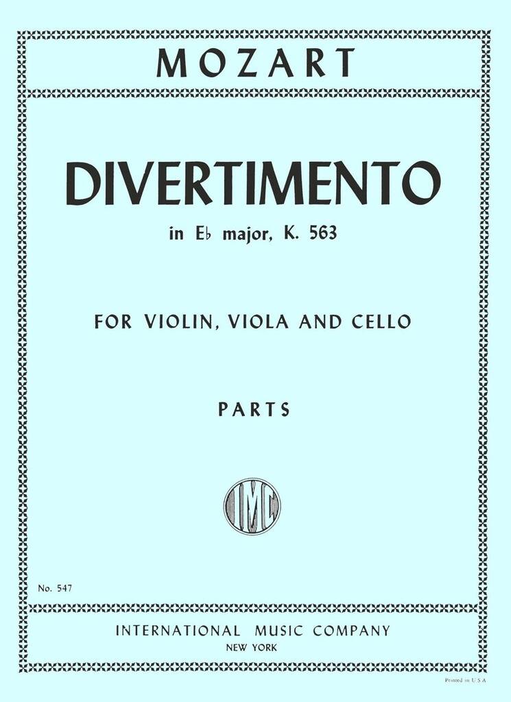 Divertimento K 563 Mi B (Hermann)