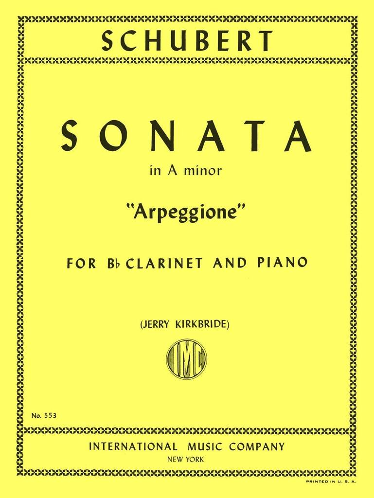 Sonata La M Arpeggione (Kirkbride)