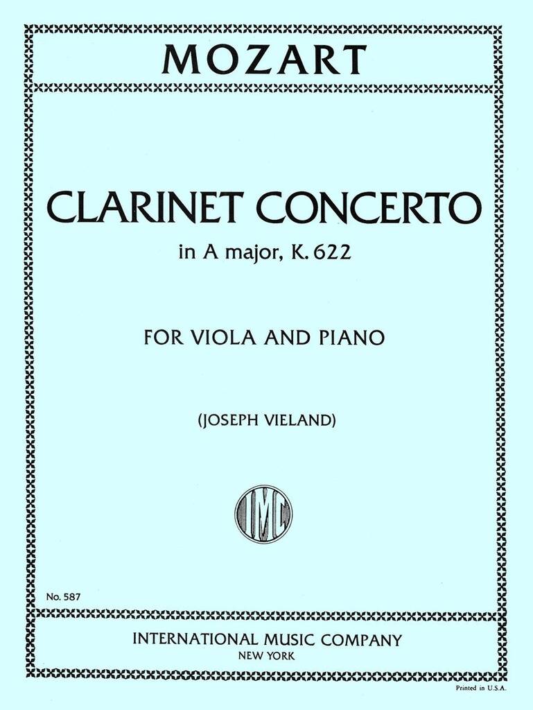 Concerto In A K. 622