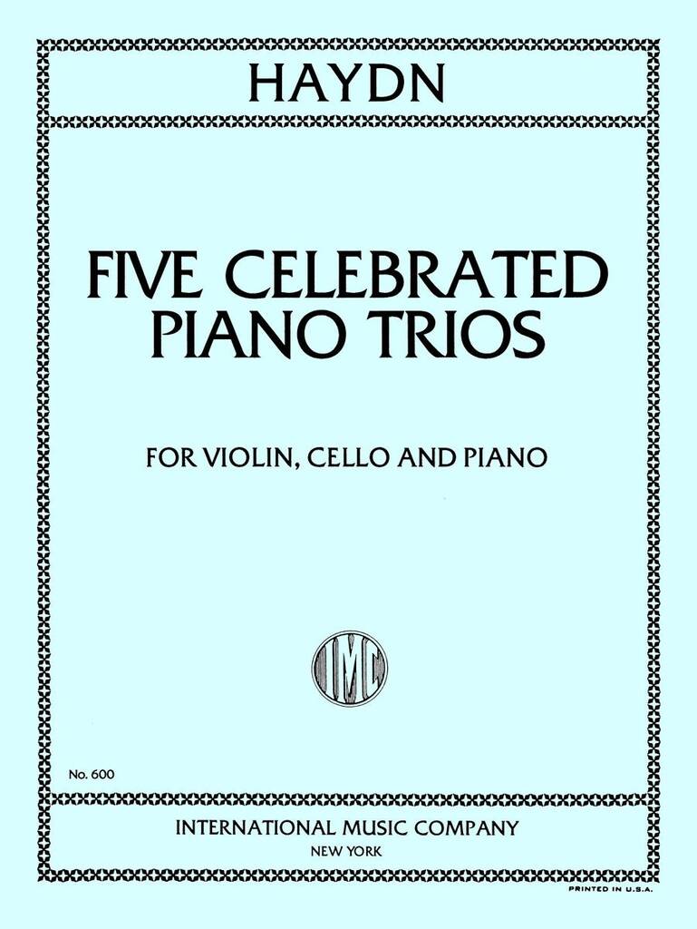 5 Trii Celebri (Hob Xv/3,21,24,25 E 26)