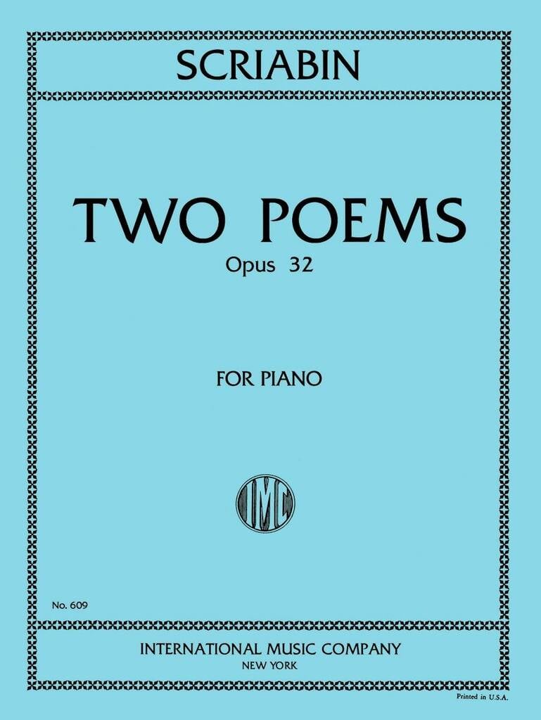 2 Poemi Op. 32