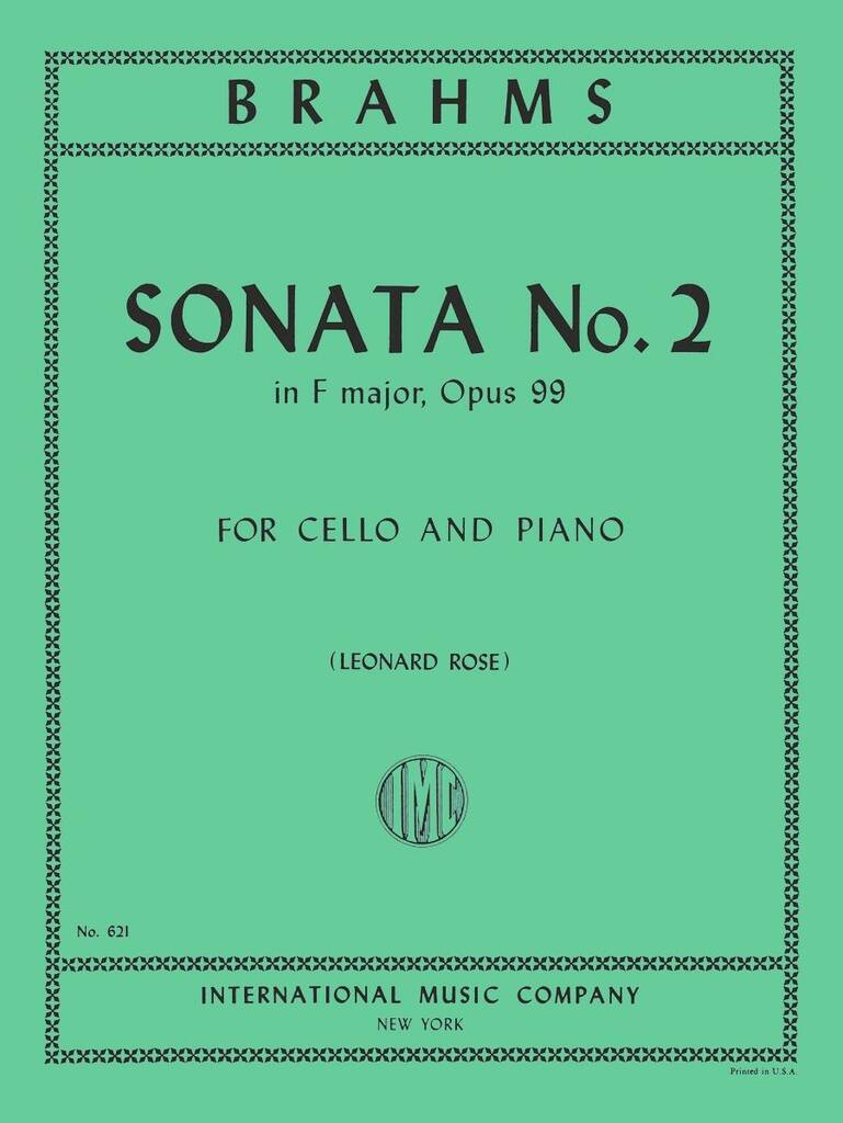 Sonata N. 2 Fa Op. 99 (Rose)