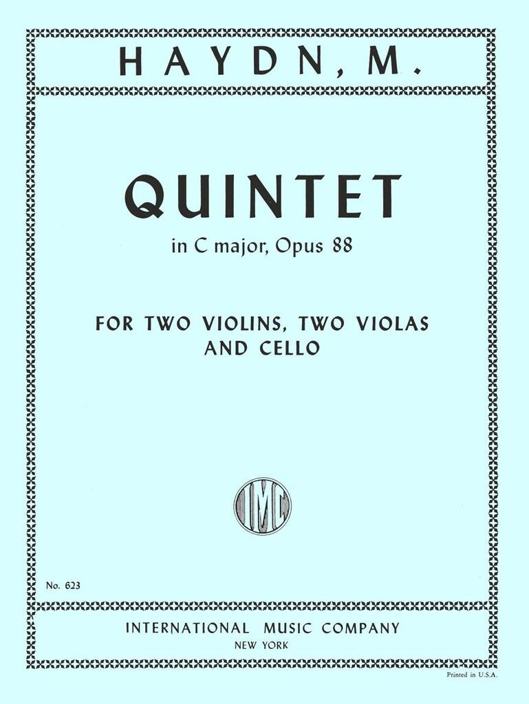 Quintetto in C Major Op. 88