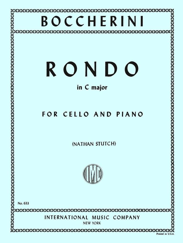 Rondo In Do (Stutch) (Per Violoncello E Piano)