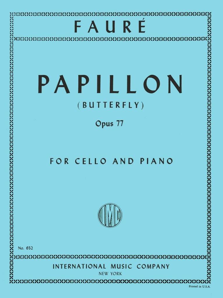 Papillon Op. 77