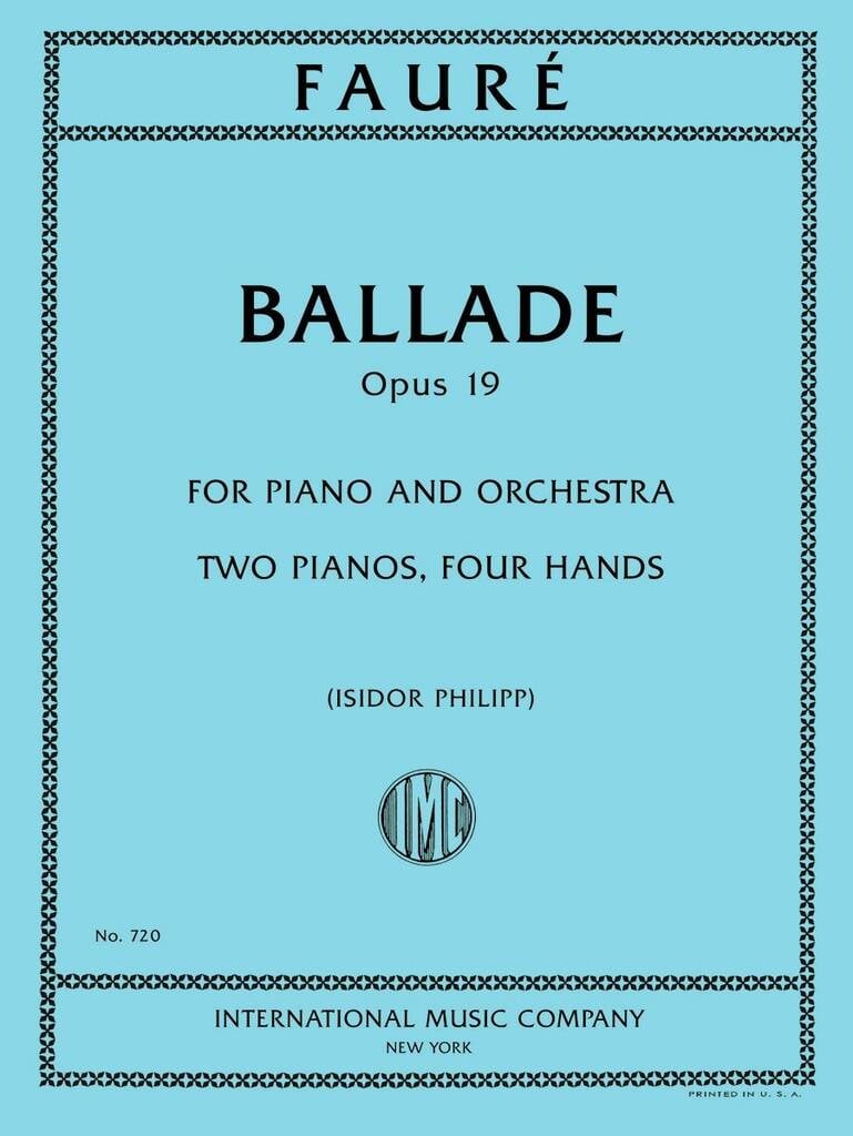 Ballata Op. 19 (Philipp)