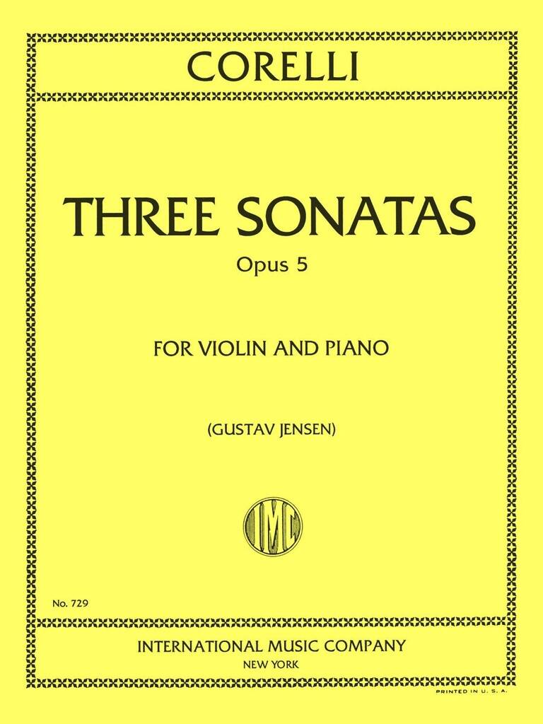 3 Sonate Op. 5