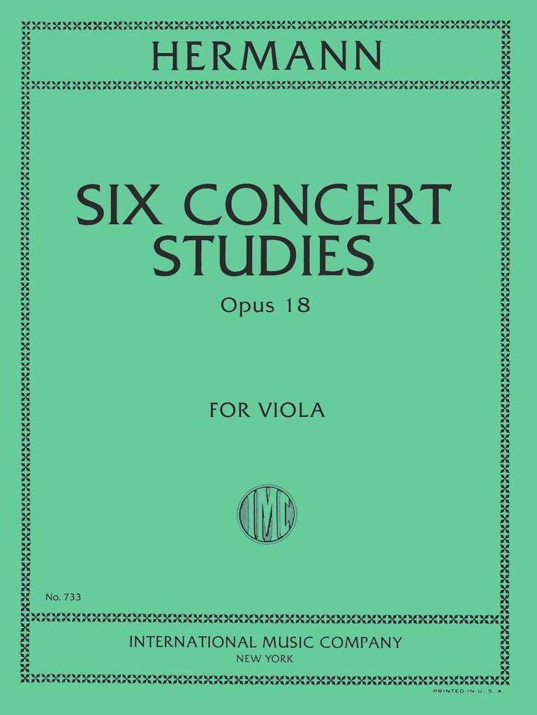 Studi Da Concerto (6) Op. 18