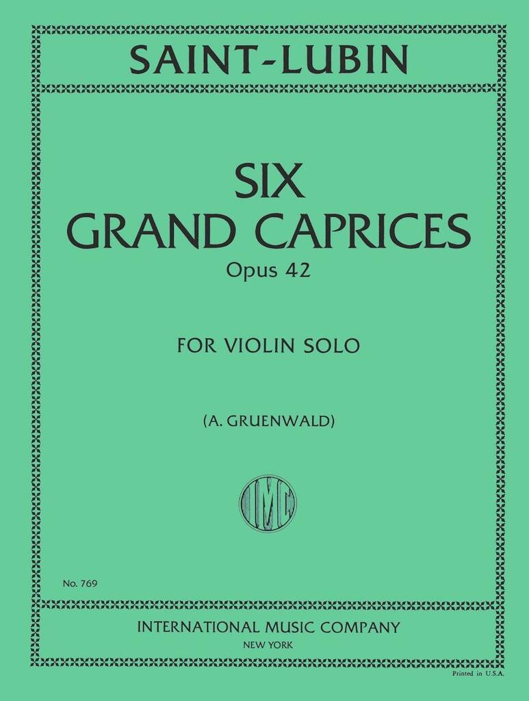 6 Grando Studi Op. 42