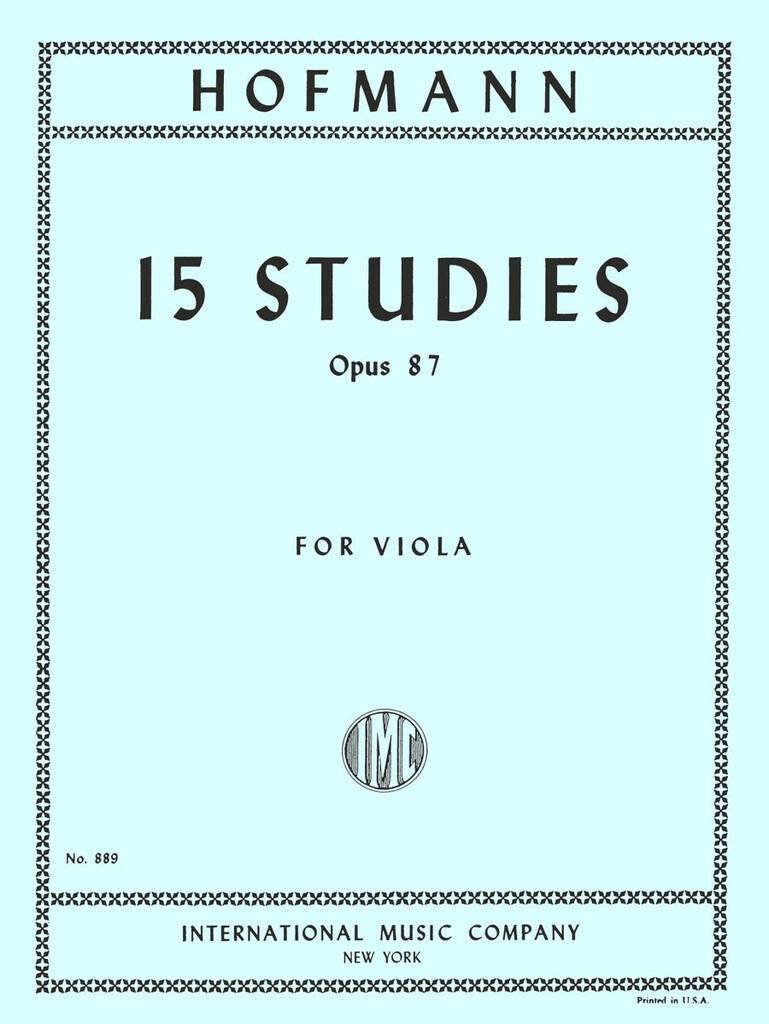 15 Studi Op. 87