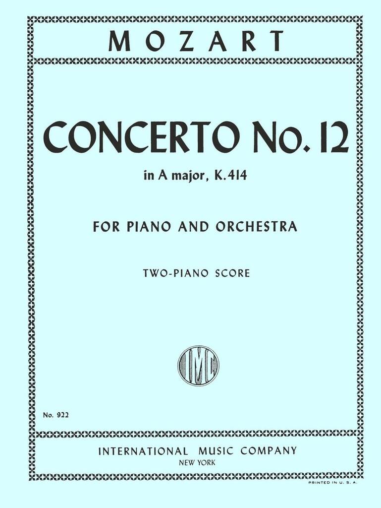 Concerto K 414 La (Gretchaninov)