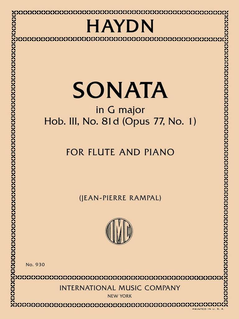 Sonata Sol (Rampal)