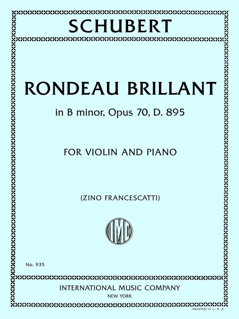 Rondo' Brillante Op. 70 (Francescatti)