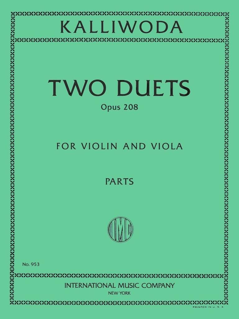 2 Duetti Op. 208