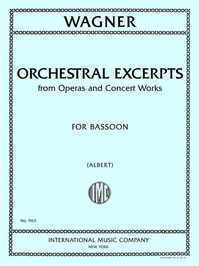 Orchestral Excerpts (Albert)