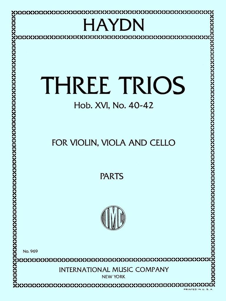 3 Trios Opus 53
