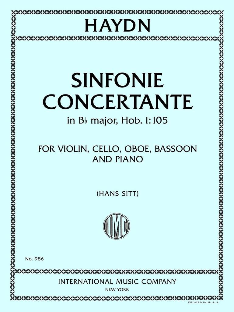 Sinfonia Concertante In B Flat Op. 84