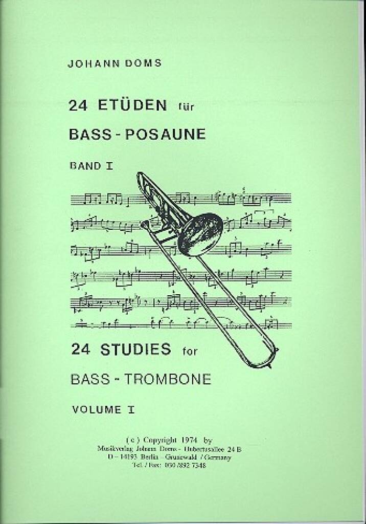 Etüden für Bass-Posaune Bd. 1